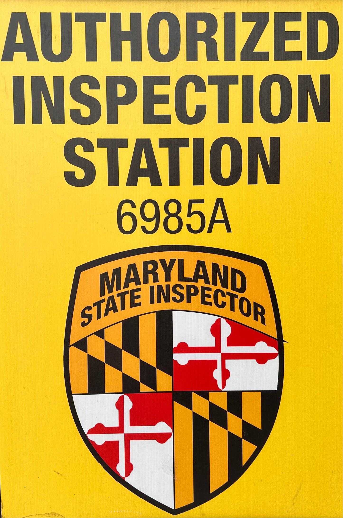 Maryland State Inspections